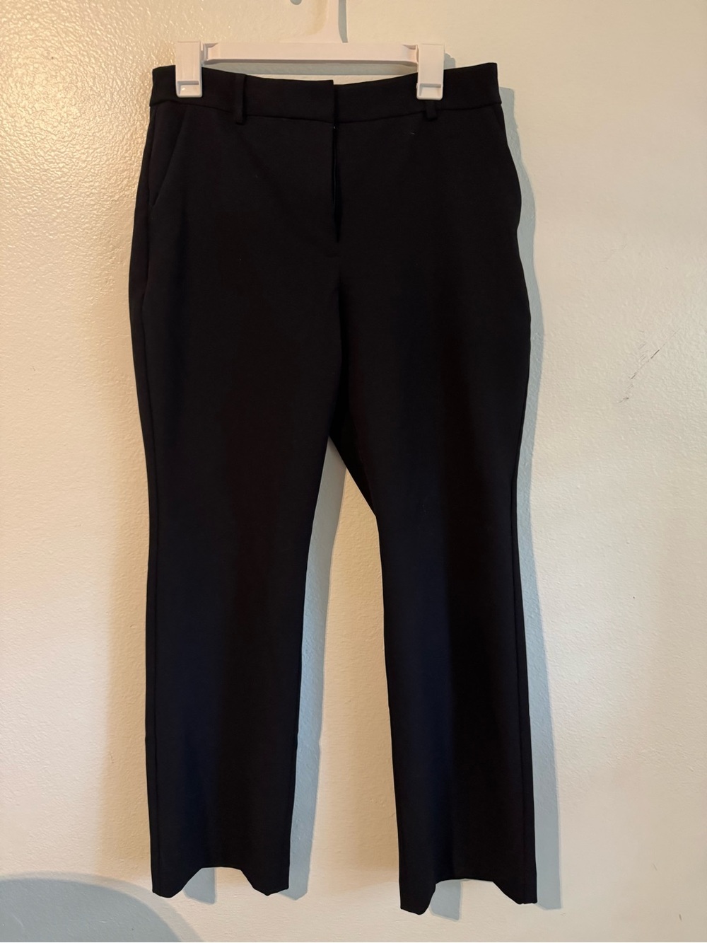 Express Black Straight-Leg Dress Pants
